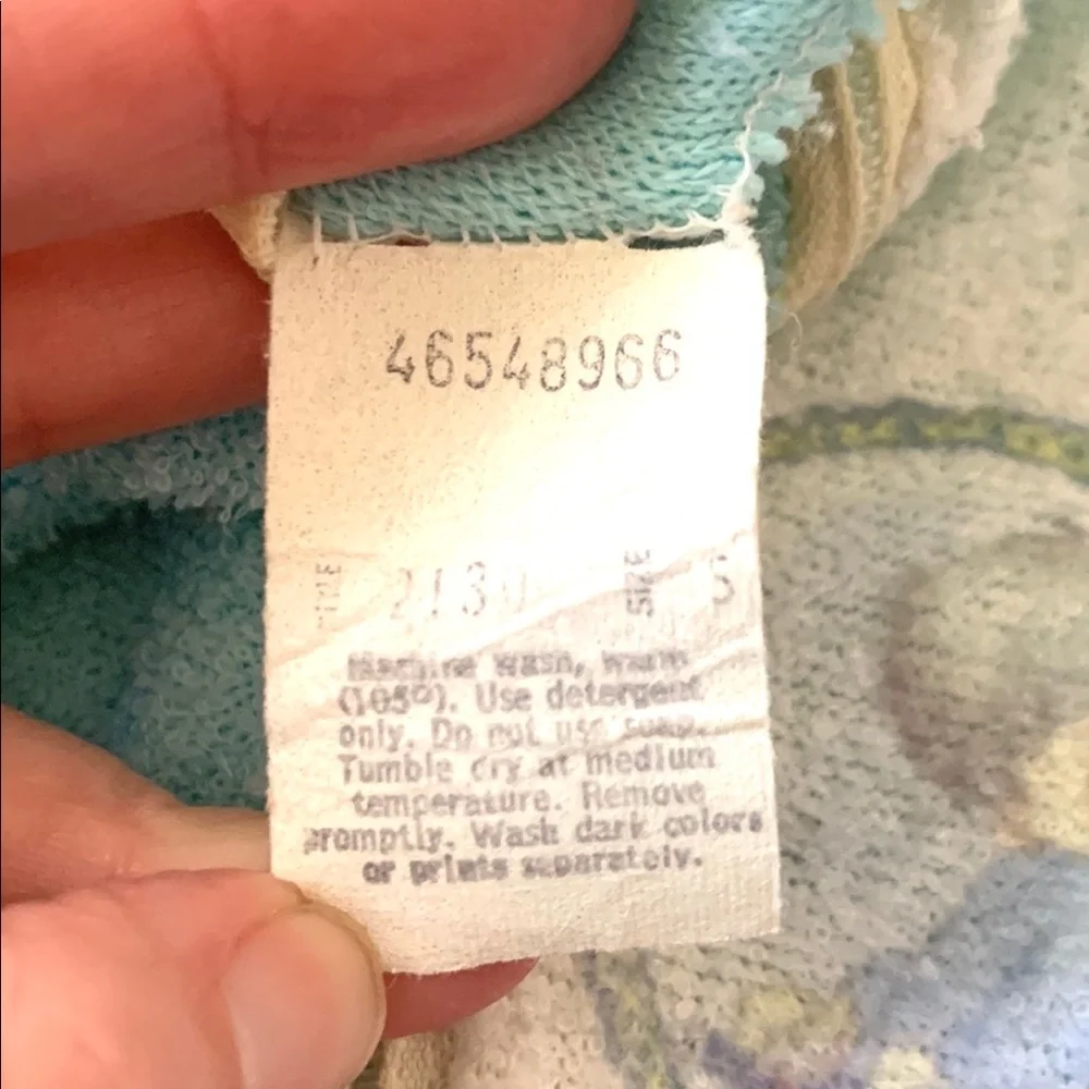 Vintage 1978 Precious Moments Baby Sleeper Footie Pajamas One Piece Newborn 0-3m